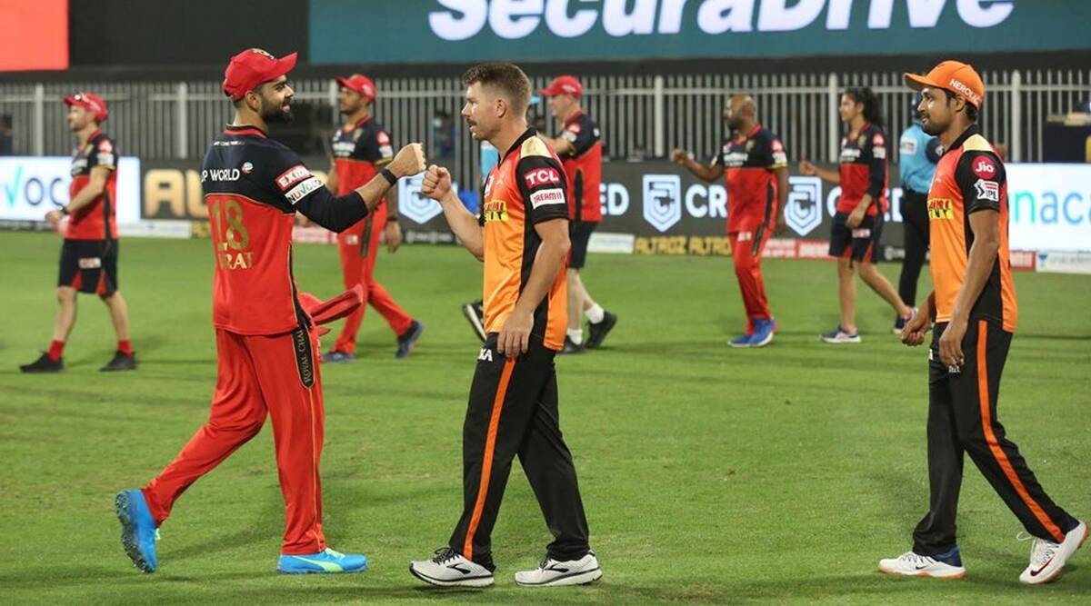 IPL 2021 RCB vs SRH-LT